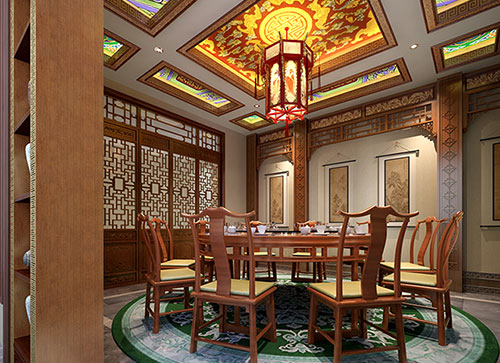 洛阳中式古典风格家居装修设计效果图