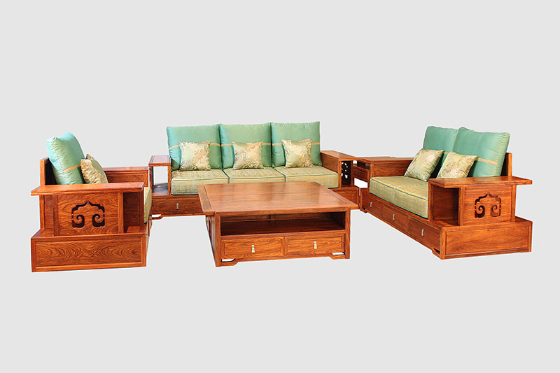 洛阳中式实木沙发简直太美了
